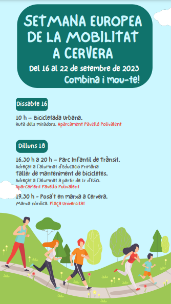 Setmana Europea de la Mobilitat | Cervera