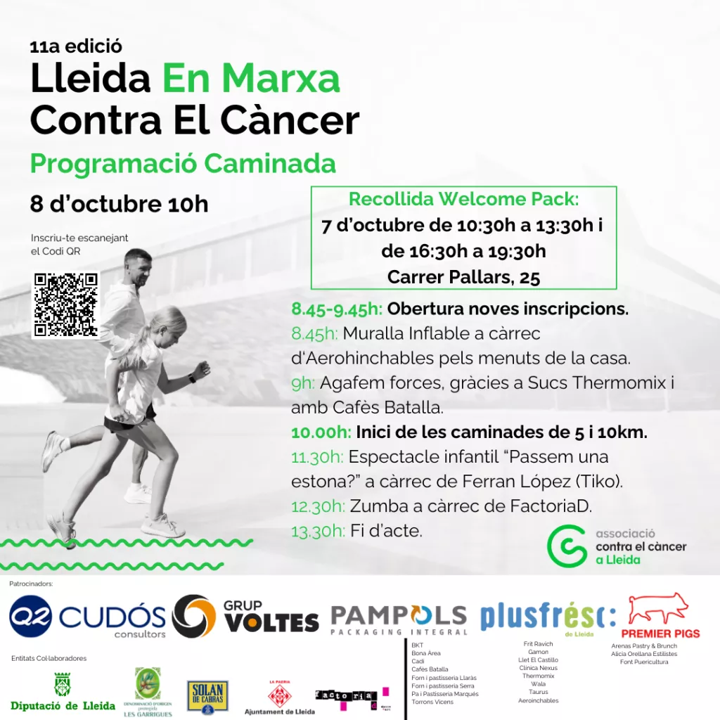Caminada Solidària En Marxa - Associació Contra el Càncer de Lleida