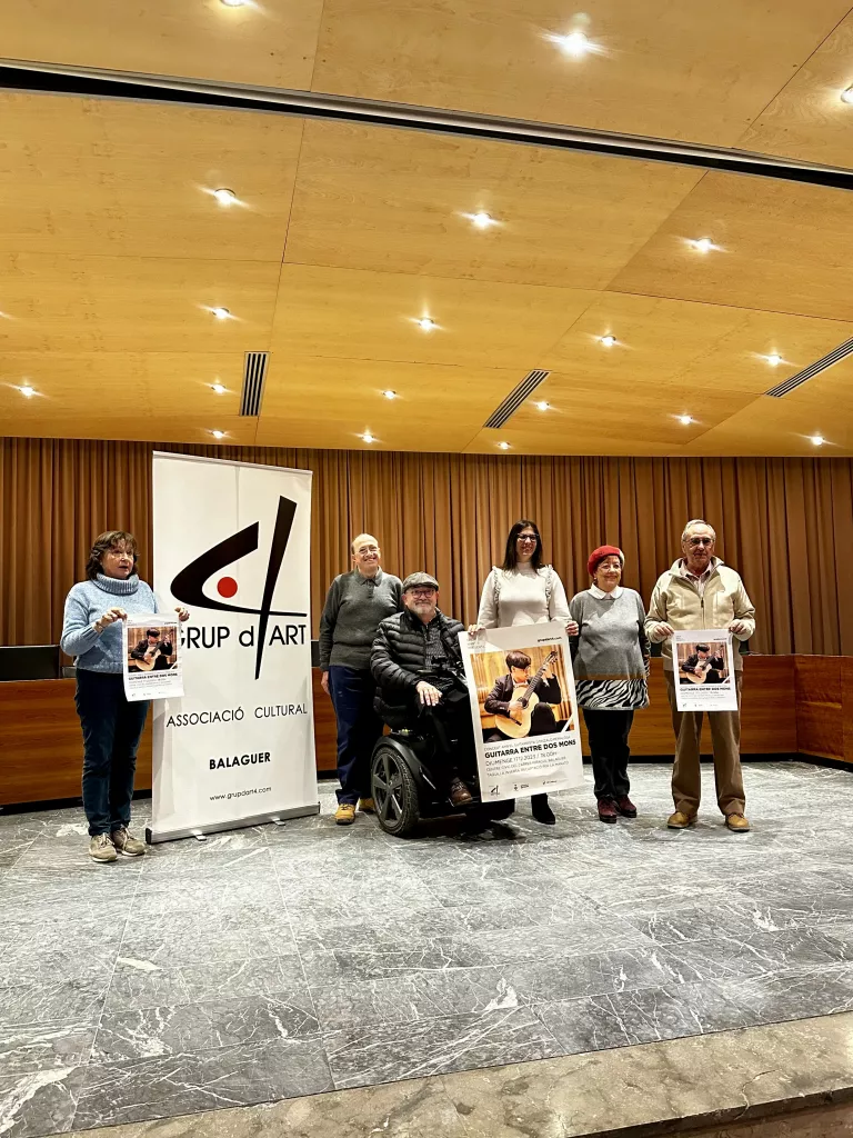 ‘Guitarra entre dos mons’ d’Art4 a Balaguer