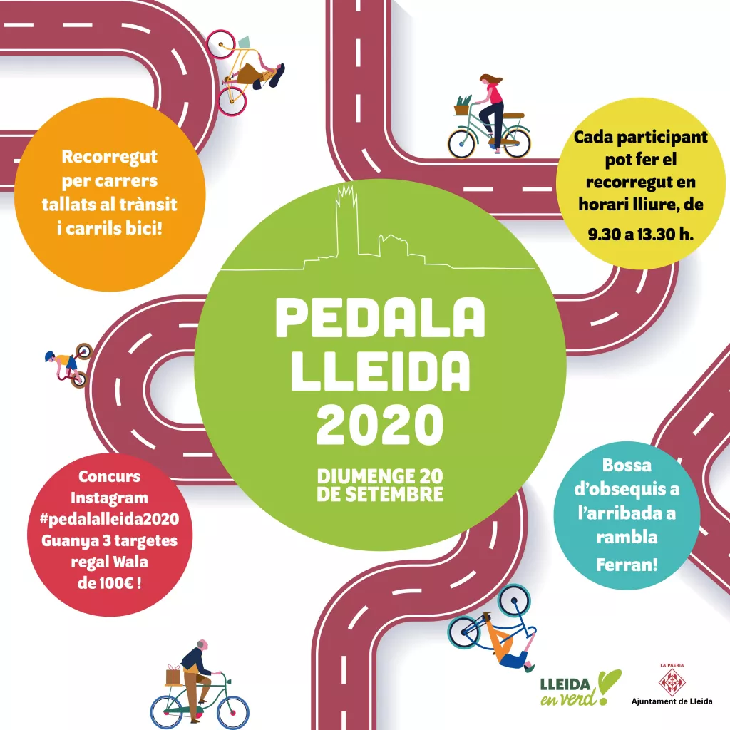 Pedala Lleida - Setmana de la Mobilitat Sostenible i Segura