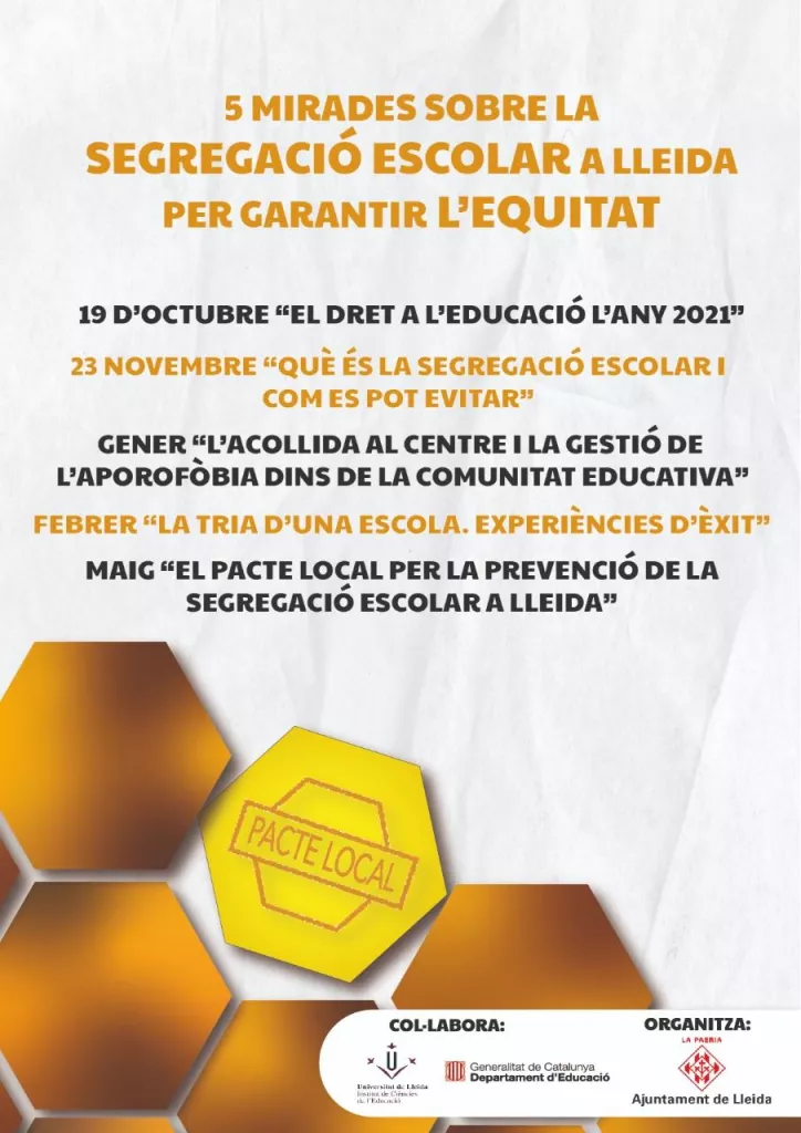 Cinc mirades sobre la segregació escolar a Lleida per garantir l’equitat