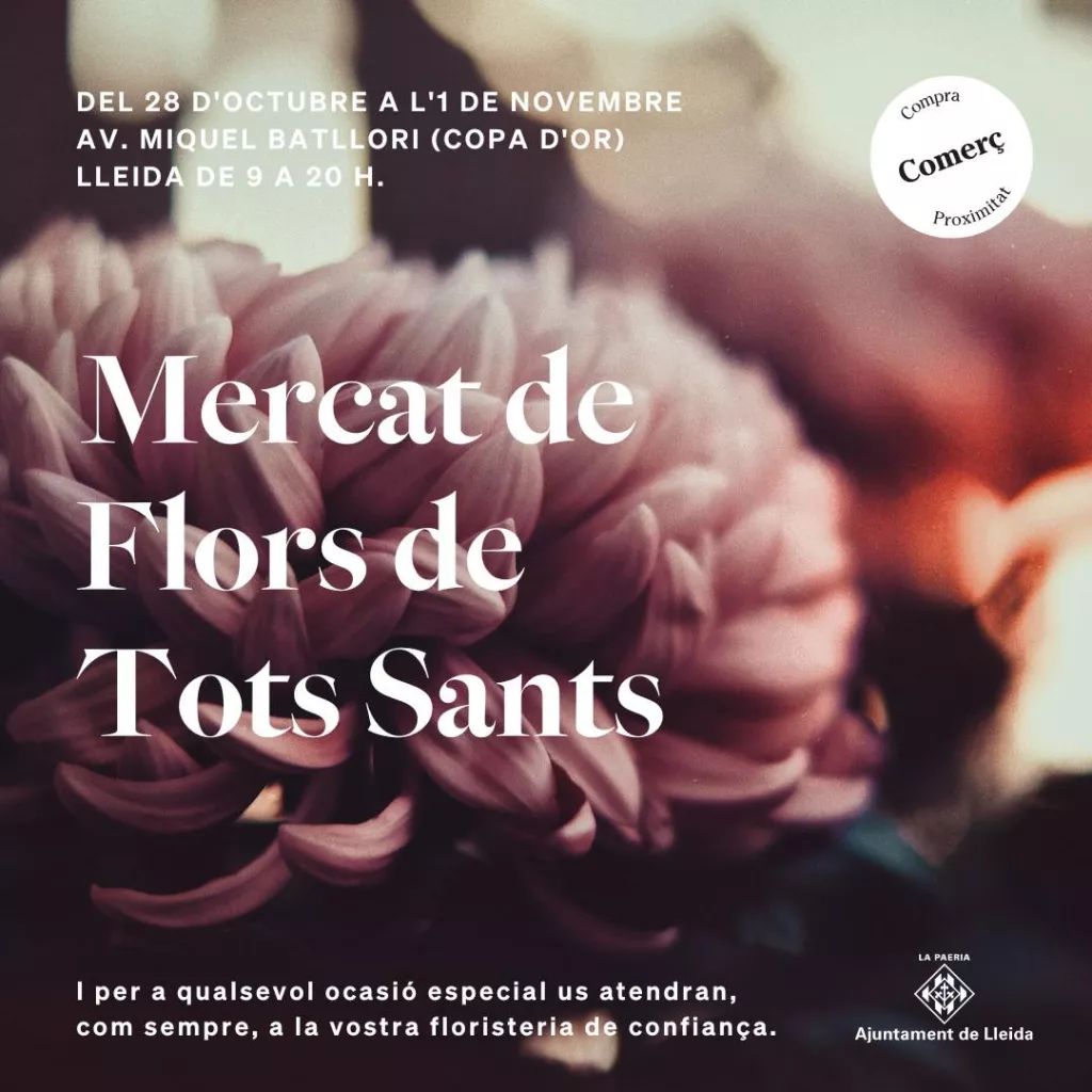 Mercat de Flors de Tots Sants
