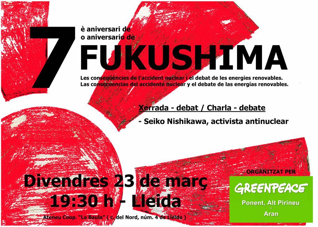 Xerrada-Debat: 7 anys de Fukushima
