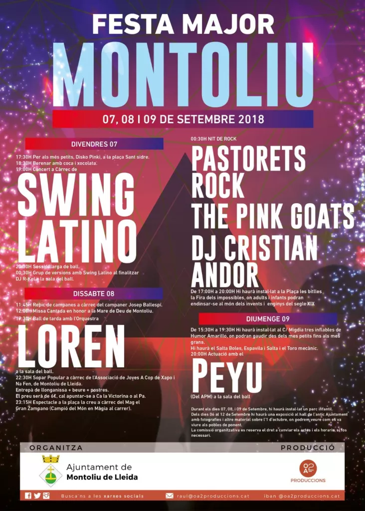 Festa Major de Montoliu de Lleida