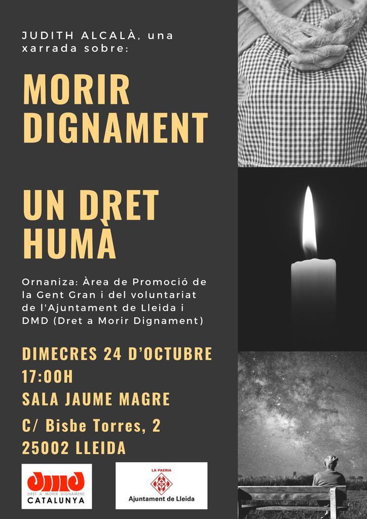 Xerrada: "Morir Dignament, un dret humà"