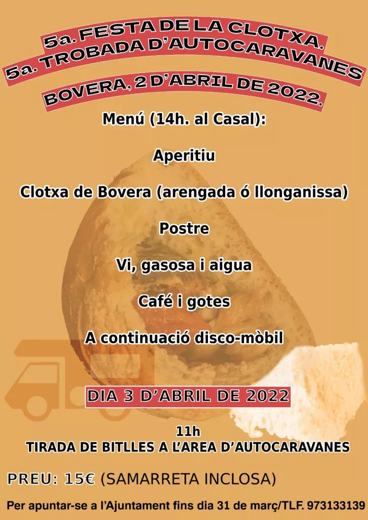 Festa de la Clotxa i Trobada d'Autocaravanes