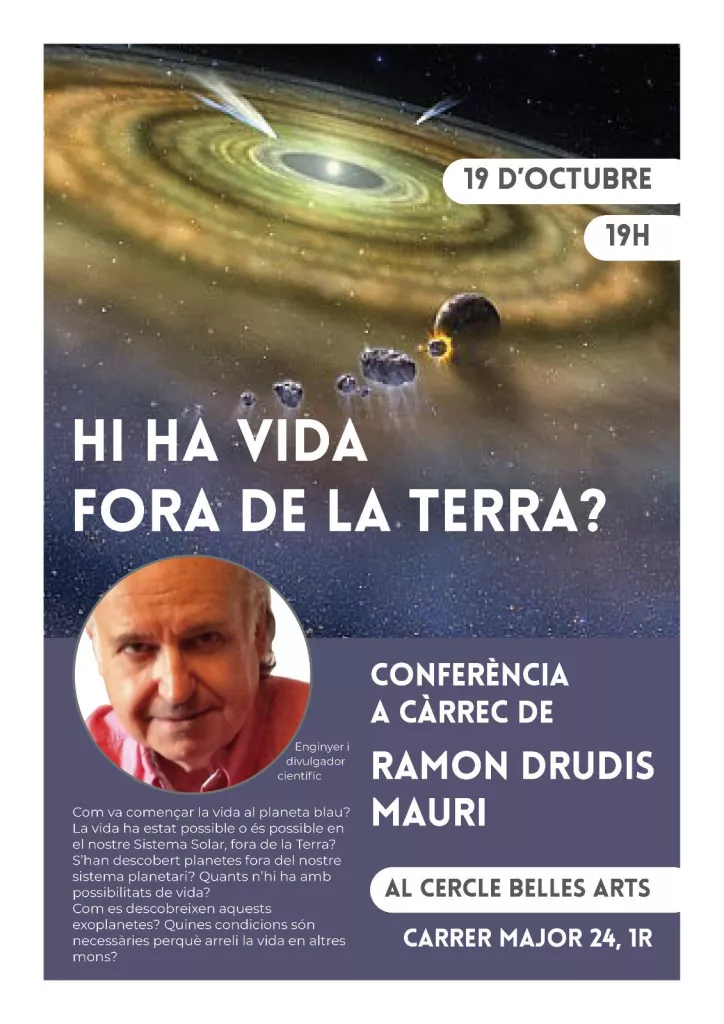 Hi ha vida fora de la Terra?