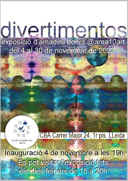 Exposició "Divertimentos" d'Amadeu Bonet