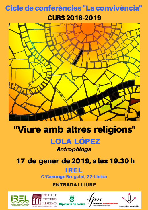 Conferència: “Viure amb altres religions”