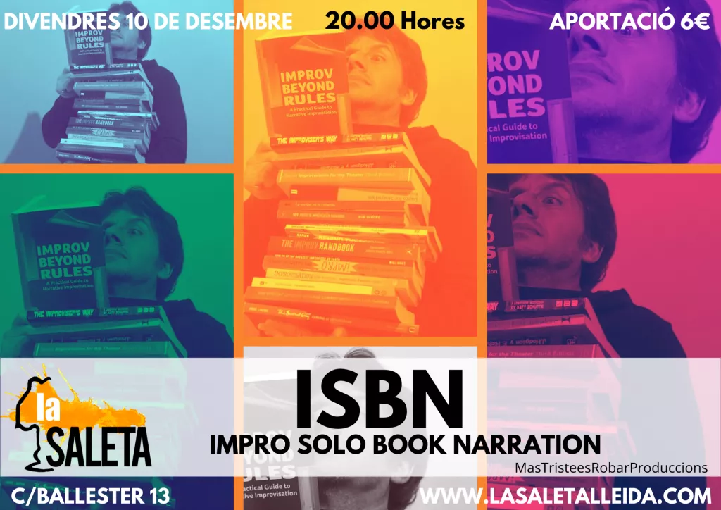 ImproSoloBookNarration - ISBN (Mastristeesrobar produccions)