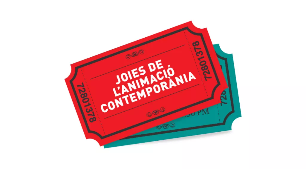 Cartell de "Jocs de l'animació contemporània" /obrasocial.lacaixa.es