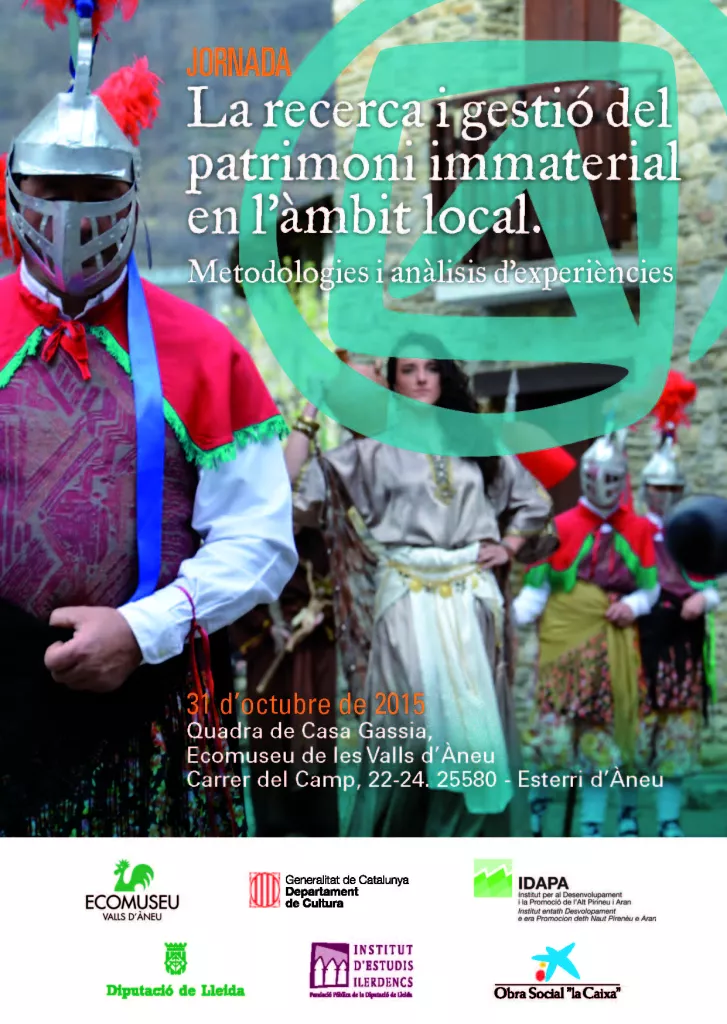 Jornada 'La recerca i gestió del Patrimoni Immaterial en l'àmbit local'