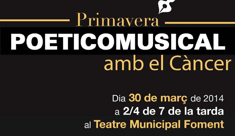Primavera Poeticomusical amb el Càncer