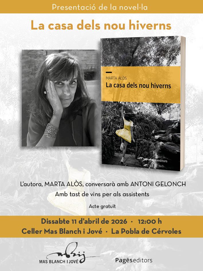 Presentació de la novel·la “La casa dels nou hiverns”