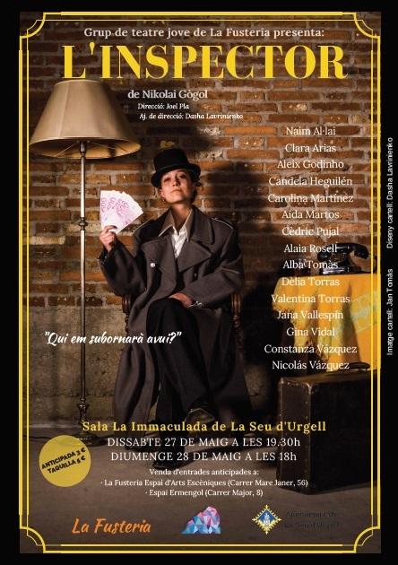 'L'inspector' del grup La Fusteria