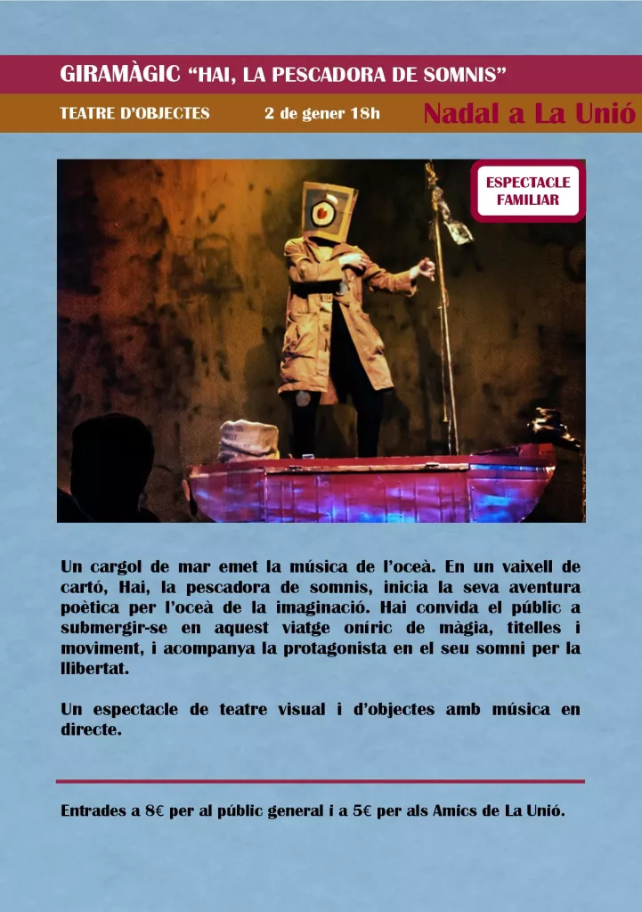 Hai, La pescadora de somnis - Giramàgic Cia.