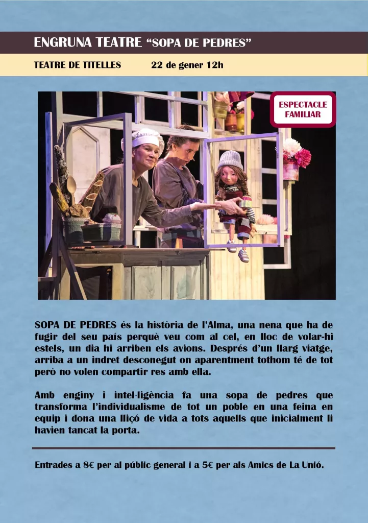 Sopa de Pedres - Engruna Teatre