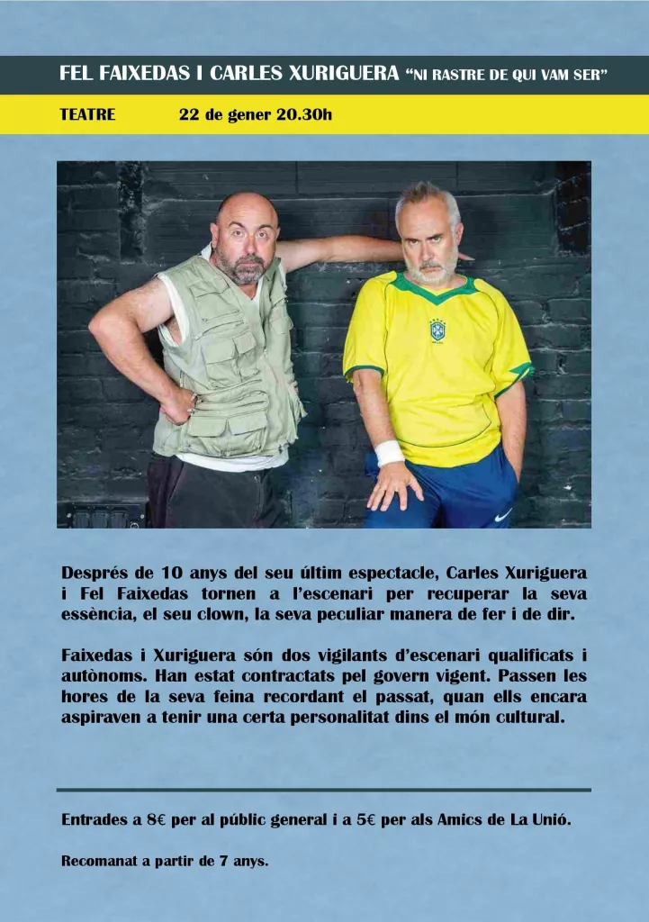 Ni rastre de qui vam ser - Fel Faixedas i Carles Xuriguera