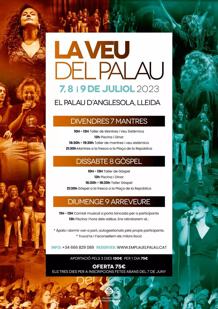 La Veu del Palau - Tallers i concert de gòspel