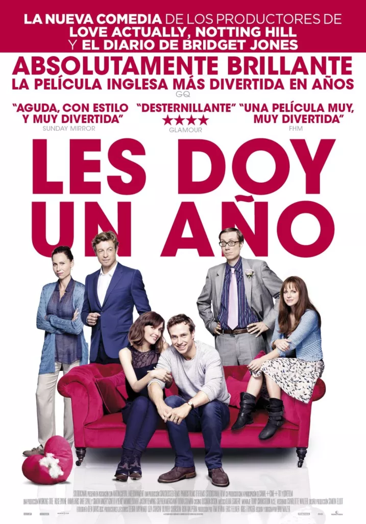 Projecció de 'Les doy un año ( I Give it a year)'