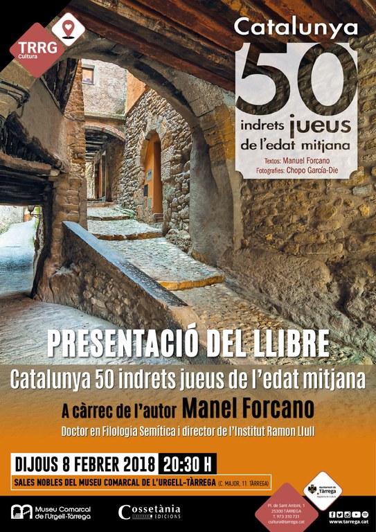 Presentació del llibre "Catalunya: 50 indrets jueus de l'Edat Mitjana"