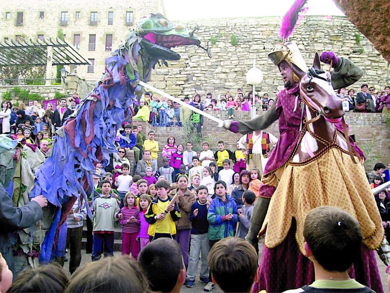 Sant Jordi 2014 a Cervera