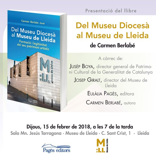 Presentació del llibre "Del Museu Diocesà al Museu de Lleida"