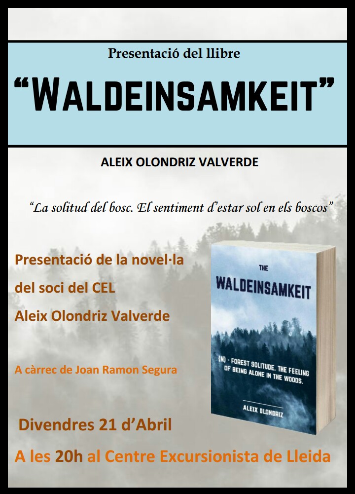 Presentació de 'Waldeinsamkeit' d'Aleix Olóndriz