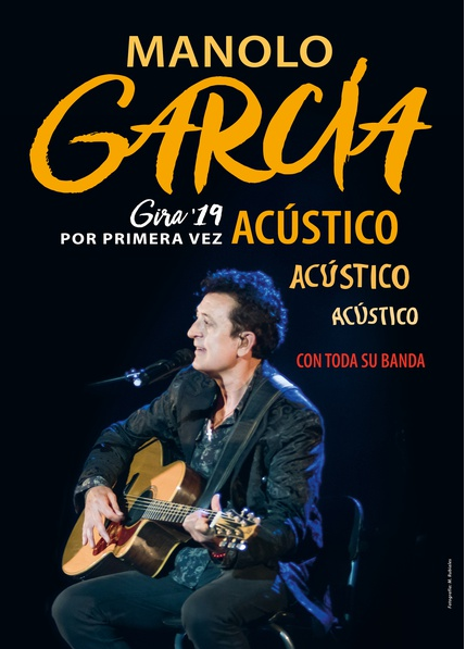 Manolo García - Gira 2019 Acústic (Cervera)