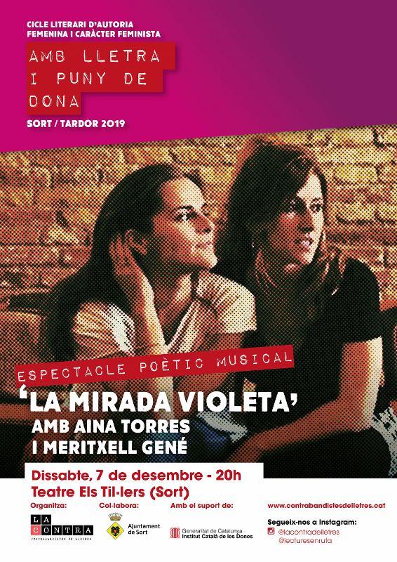 Espectacle poètico-musical "La mirada violeta"