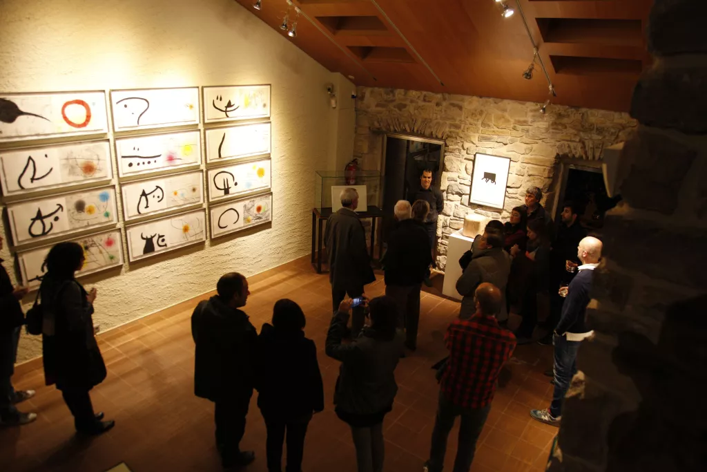 Presentació d'una obra gràfica de Francis Bacon i noves tapes gastronòmiques