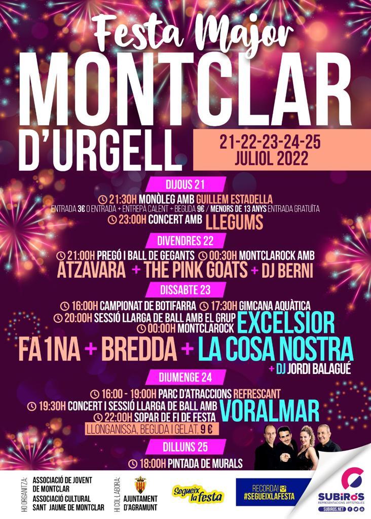 Festa Major de Montclar d'Urgell