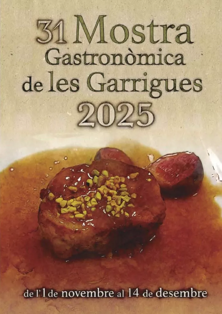 31a Mostra Gastronòmica de les Garrigues 2025