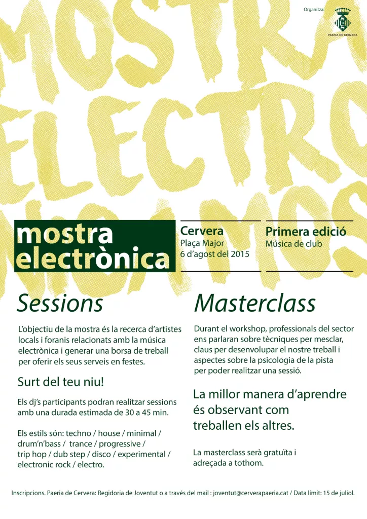 Mostra de música electrònica