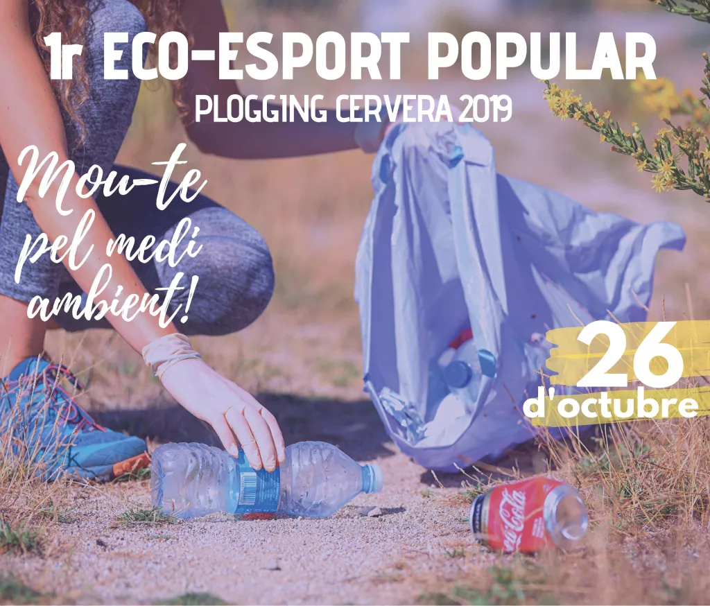 "Plogging Cervera": 1r Eco-esport popular