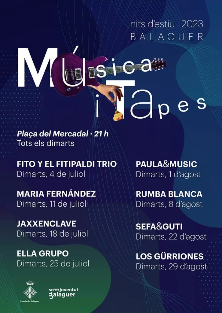 Música i tapes d'estiu a Balaguer