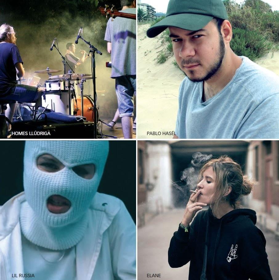 Nit de Rap: Homes Llúdriga, Pablo Hasél, Lil Russia i Elane