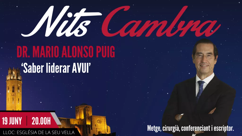 Nits Cambra amb el Dr. Mario Alonso Puig