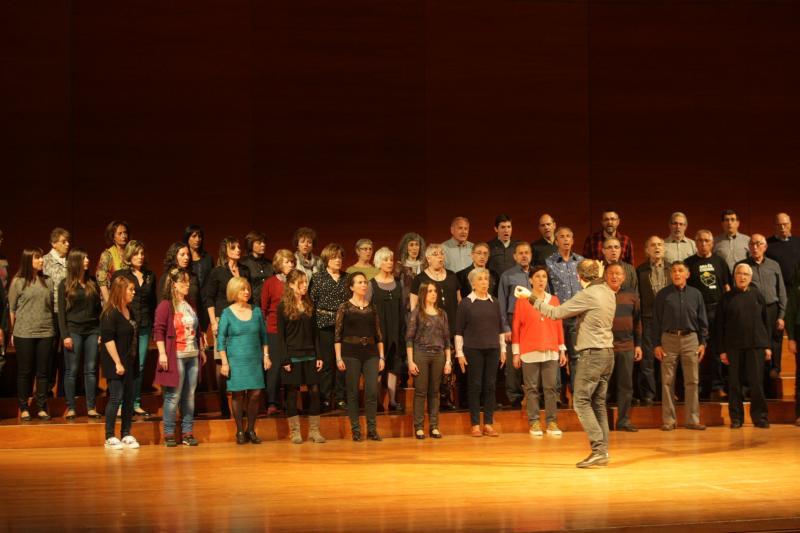 Grup coral de l'Orfeó Lleidatà