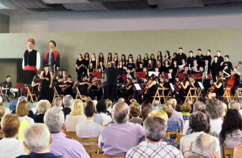 Un concert de l'Orquestra Andreví.