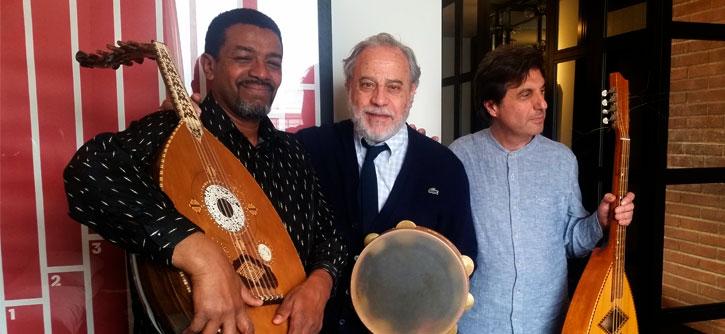 Eduardo Paniagua, Wafir Gibril i Pedro Burruezo
