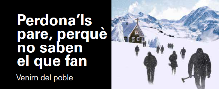 Perdona'ls pare, perquè no saben el que fan