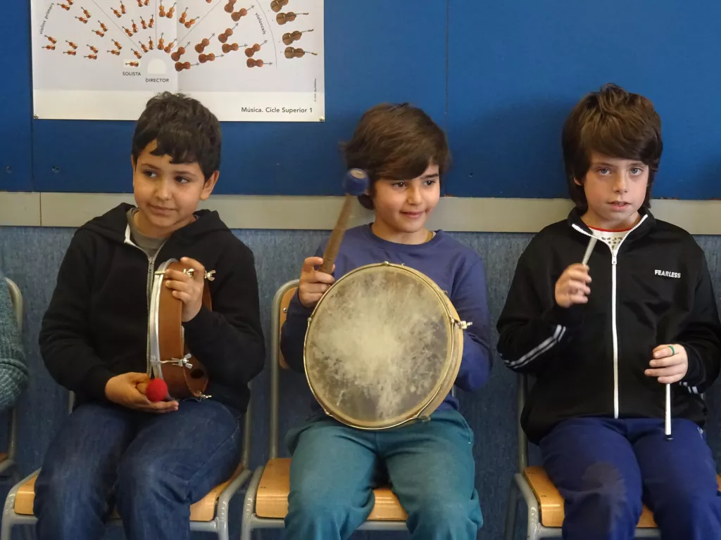 Percussió i cant coral