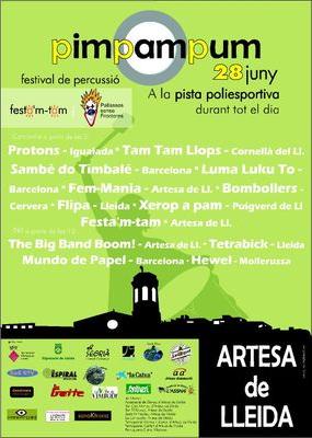 pimpampum, festival de percussió