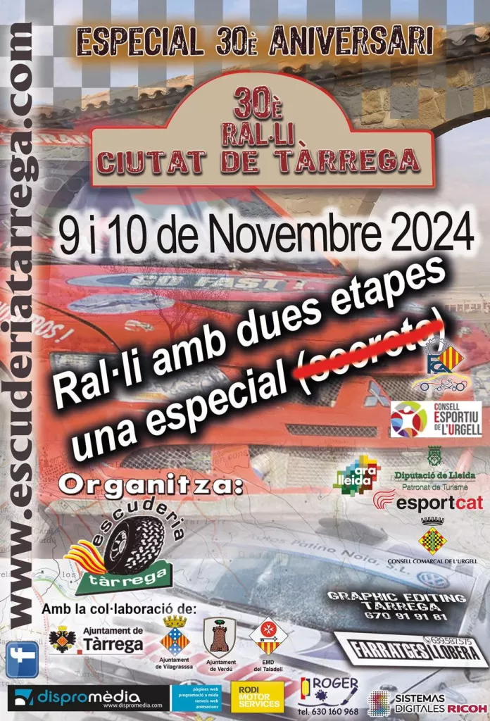 Ral·li Ciutat de Tàrrega