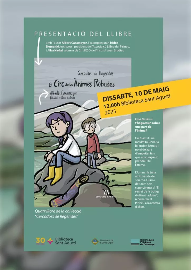 Presentació del llibre "El circ de les ànimes robades"