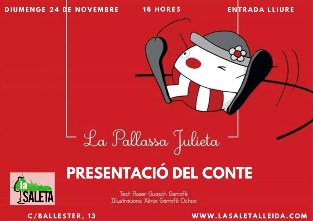 Presentació del conte de Roser Guasch “La Pallassa Julieta”