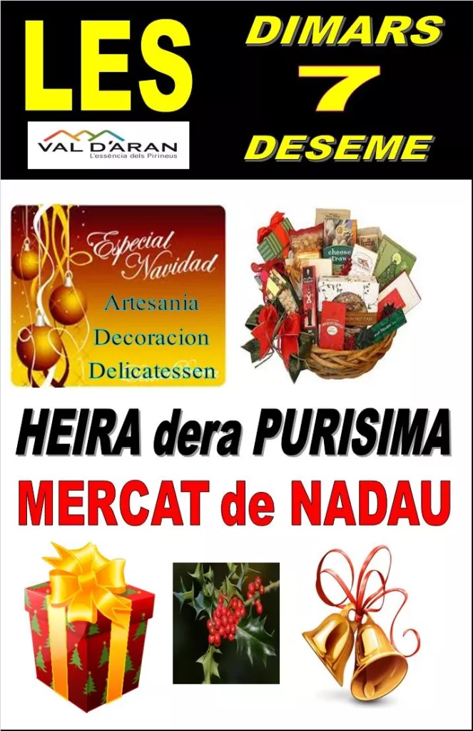 Hèira dera Purissima - Mercat de Nadau