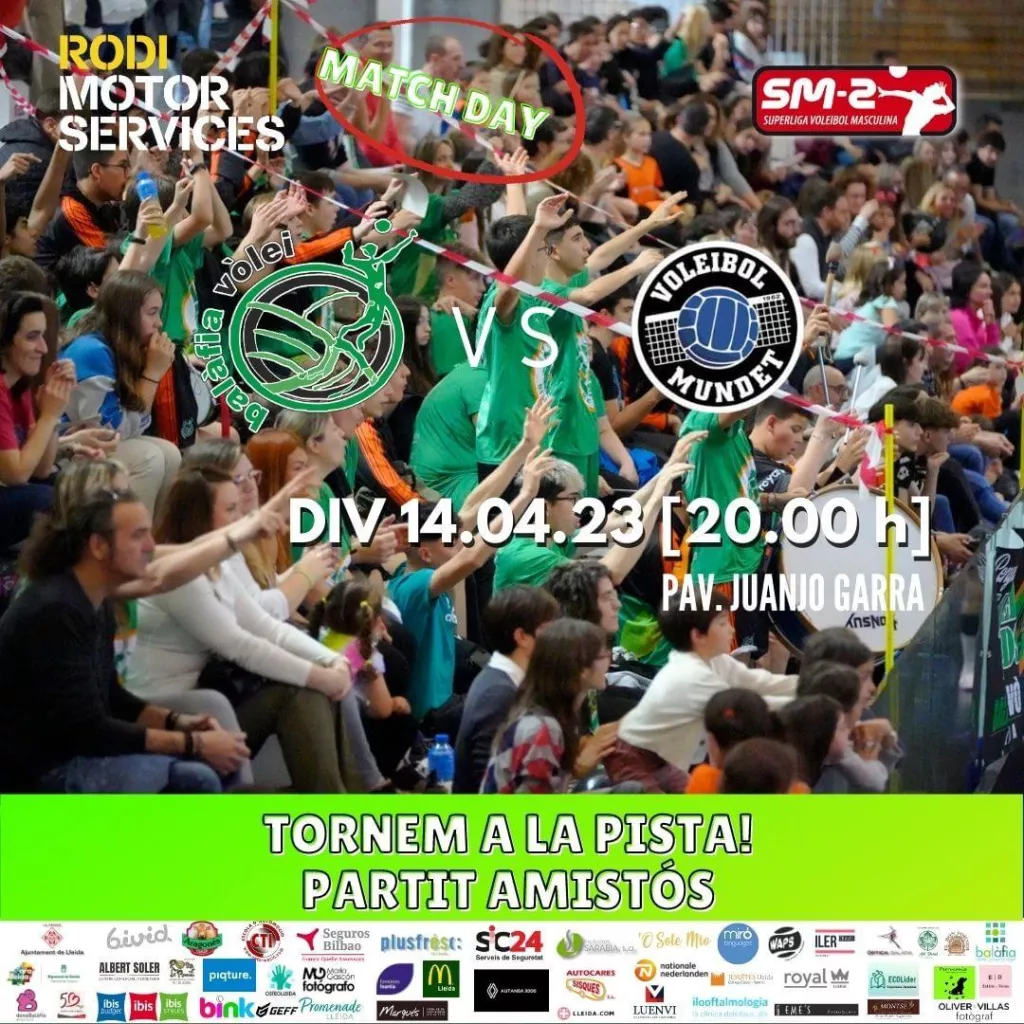 Rodi Balàfia Vòlei - Club Voleibol Mundet