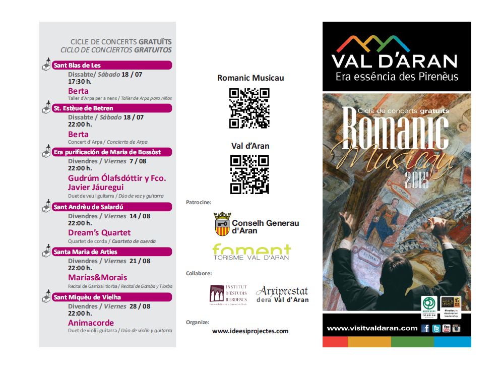 Cartell Romànic Musicau 2015